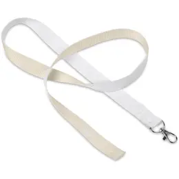 Altitude Taiga Recycled PET Lanyard Solid White